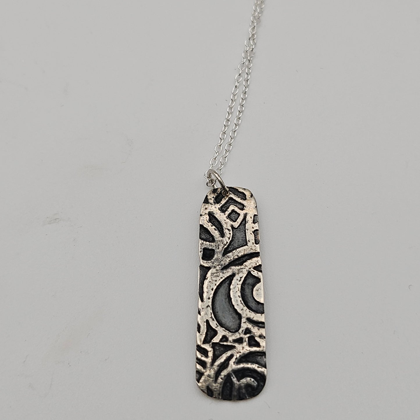 Sterling silver unique every day pendant