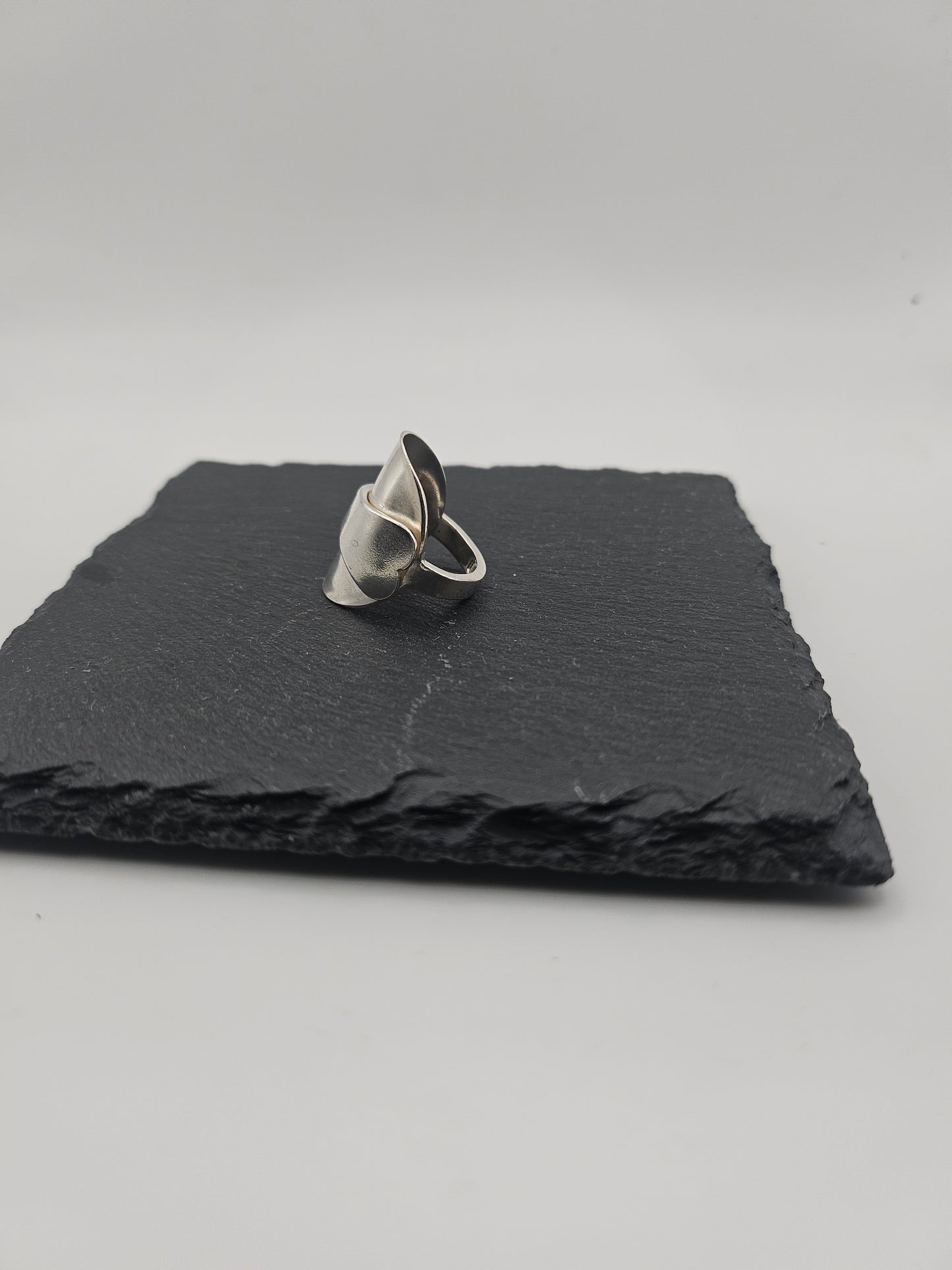 Sterling Silver Saddle Ring