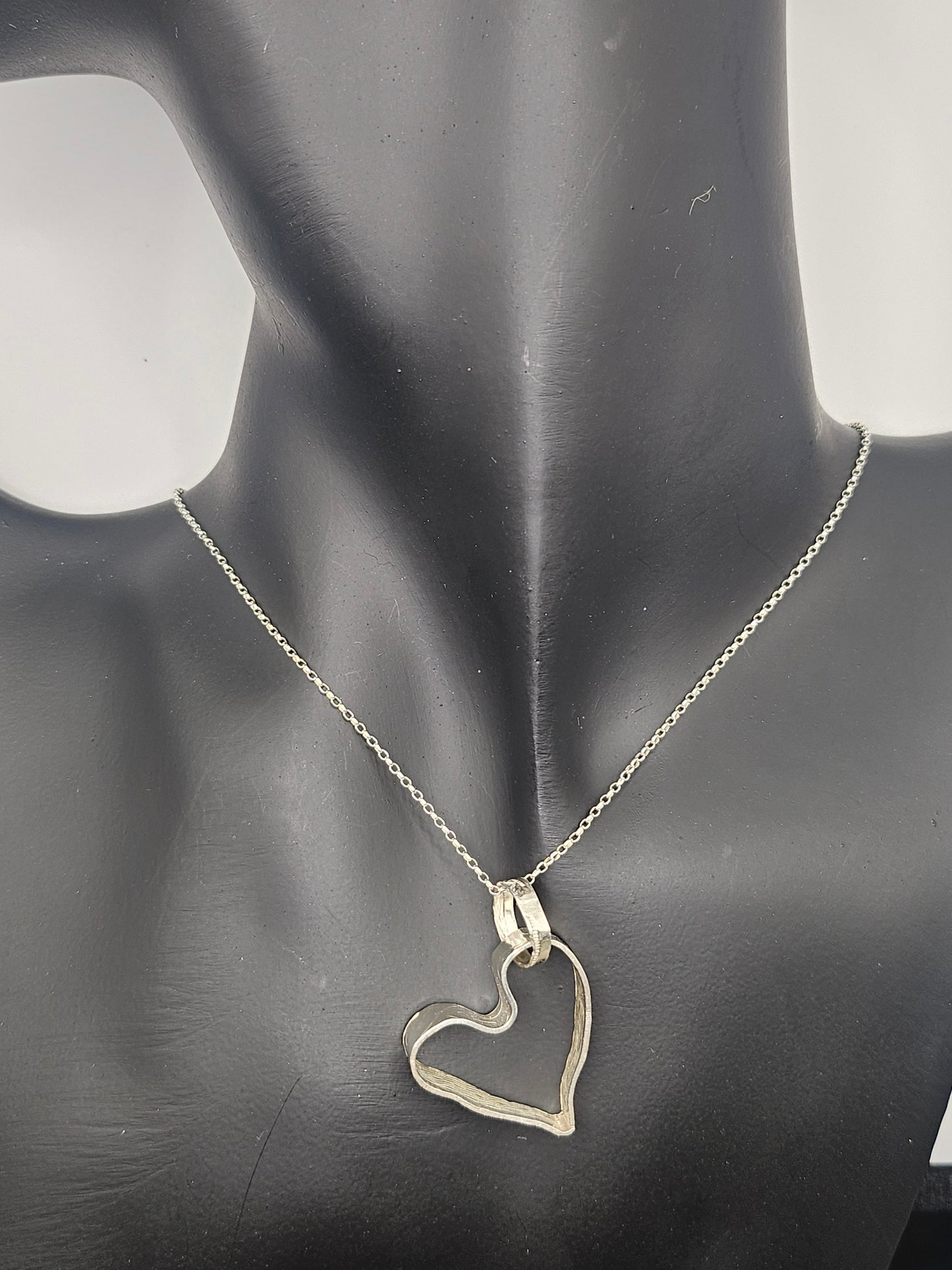Sterling Silver Heart Pendant