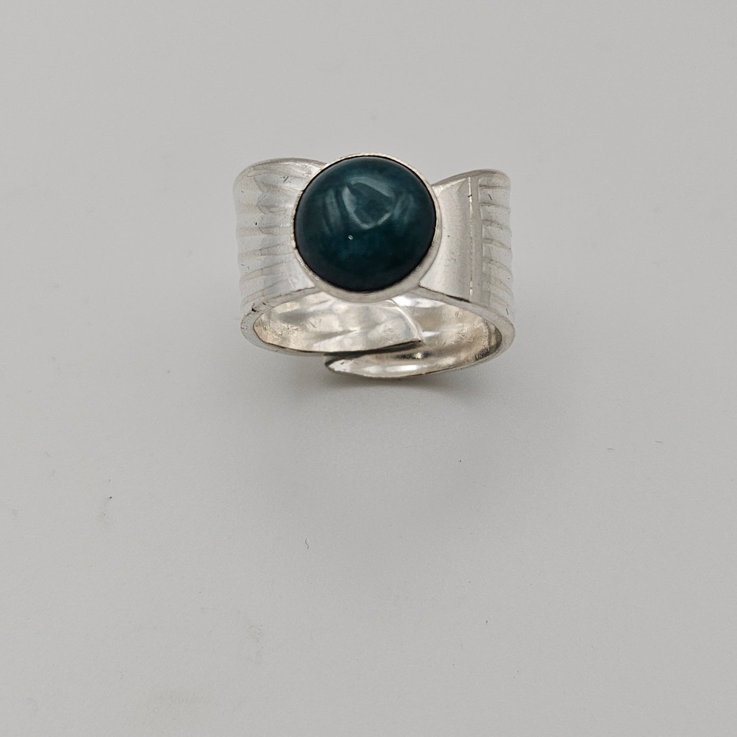 Sterling silver spoon shell design spoon bowl ring