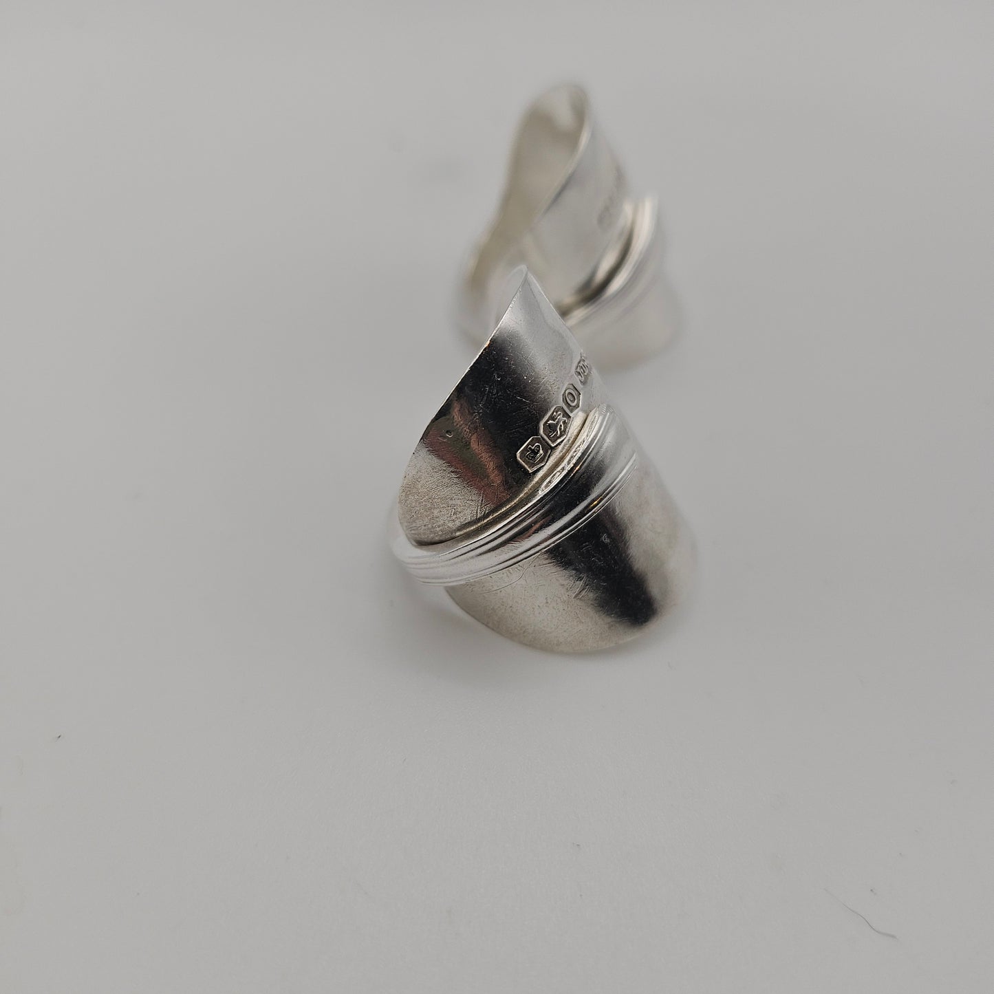 Sterling Silver Saddle Spoon Ring