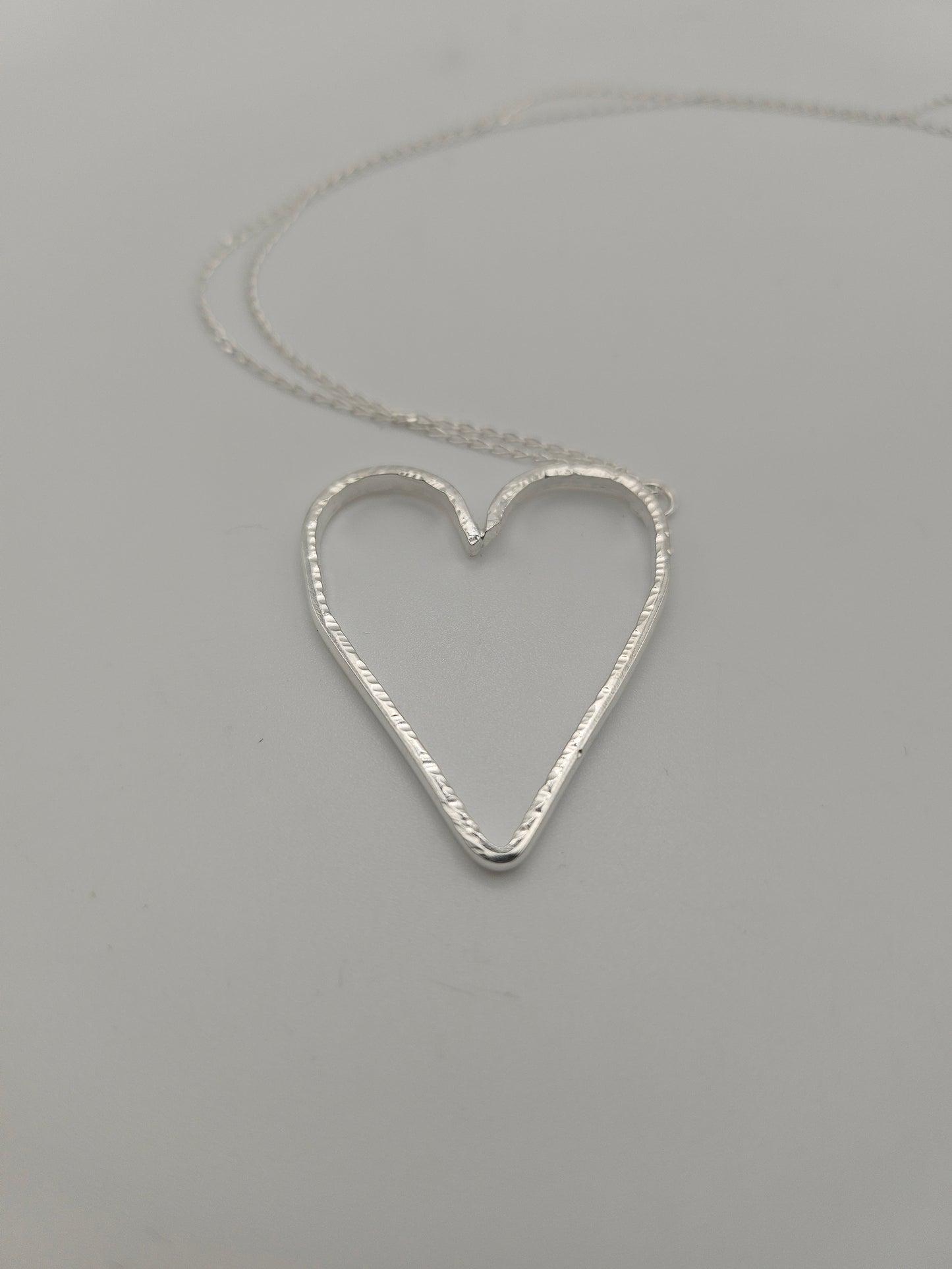 Sterling Silver Love Heart Pendant