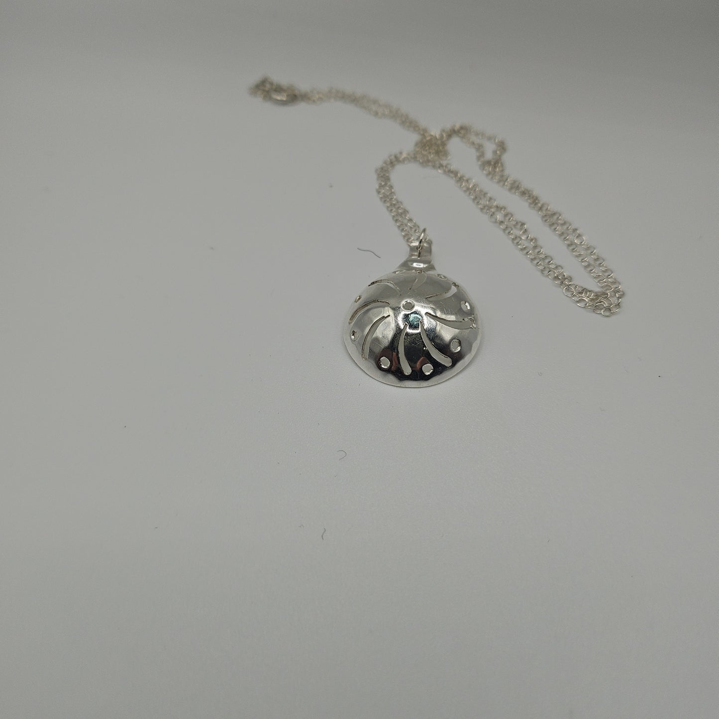 Sterling silver sugar sifter pendant