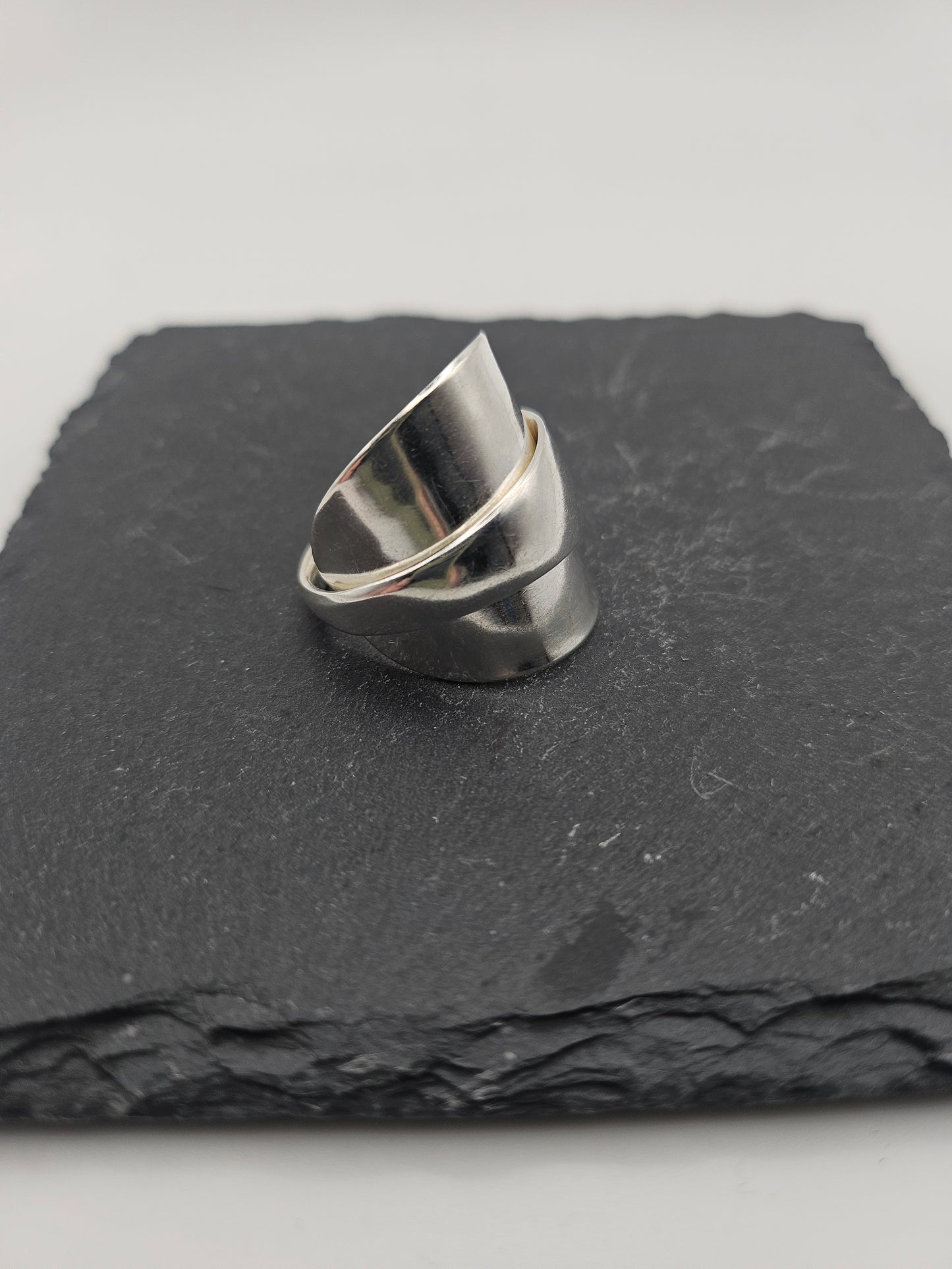 Sterling Silver Saddle Ring