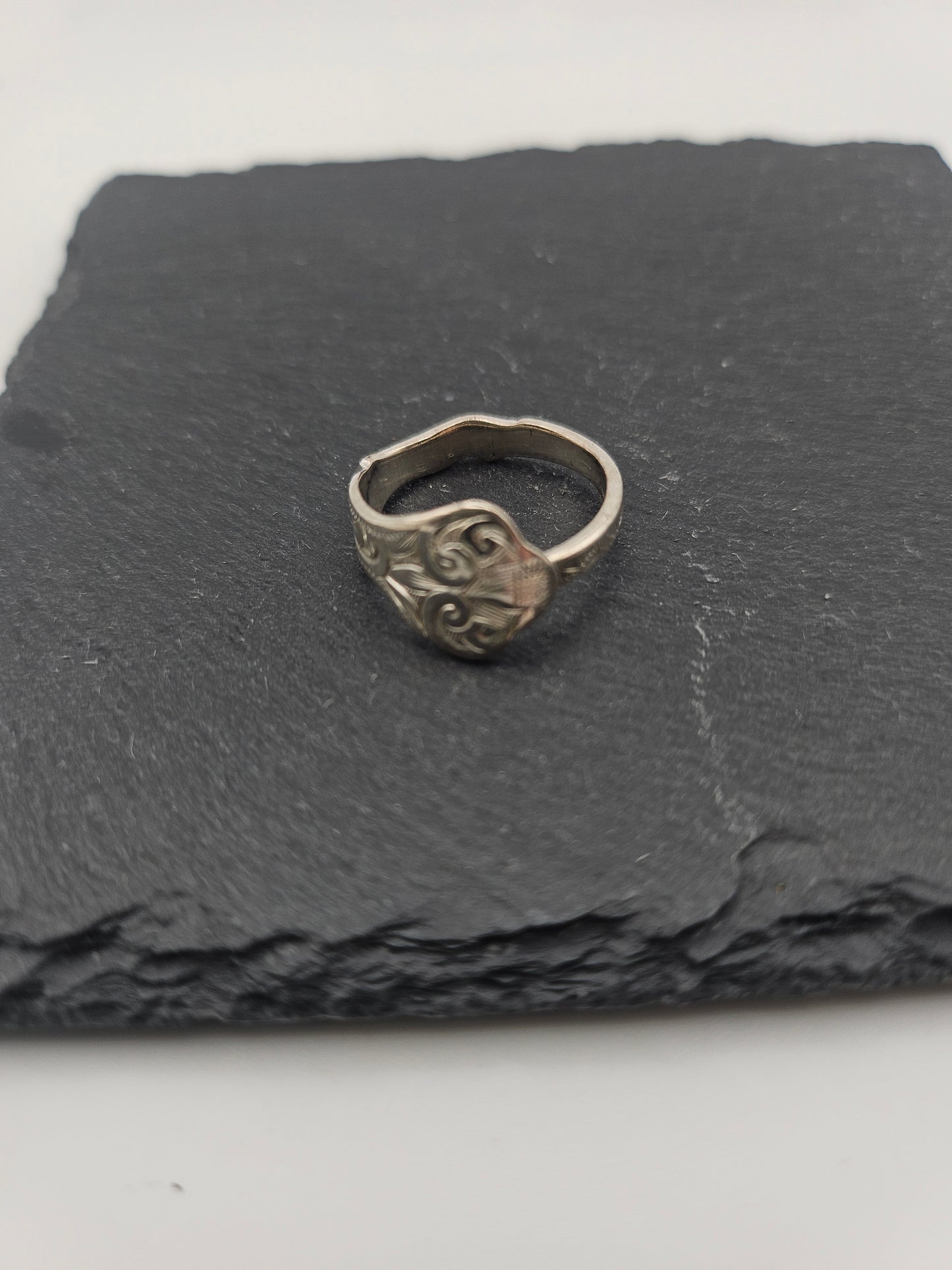 Sterling Silver Saddle Ring