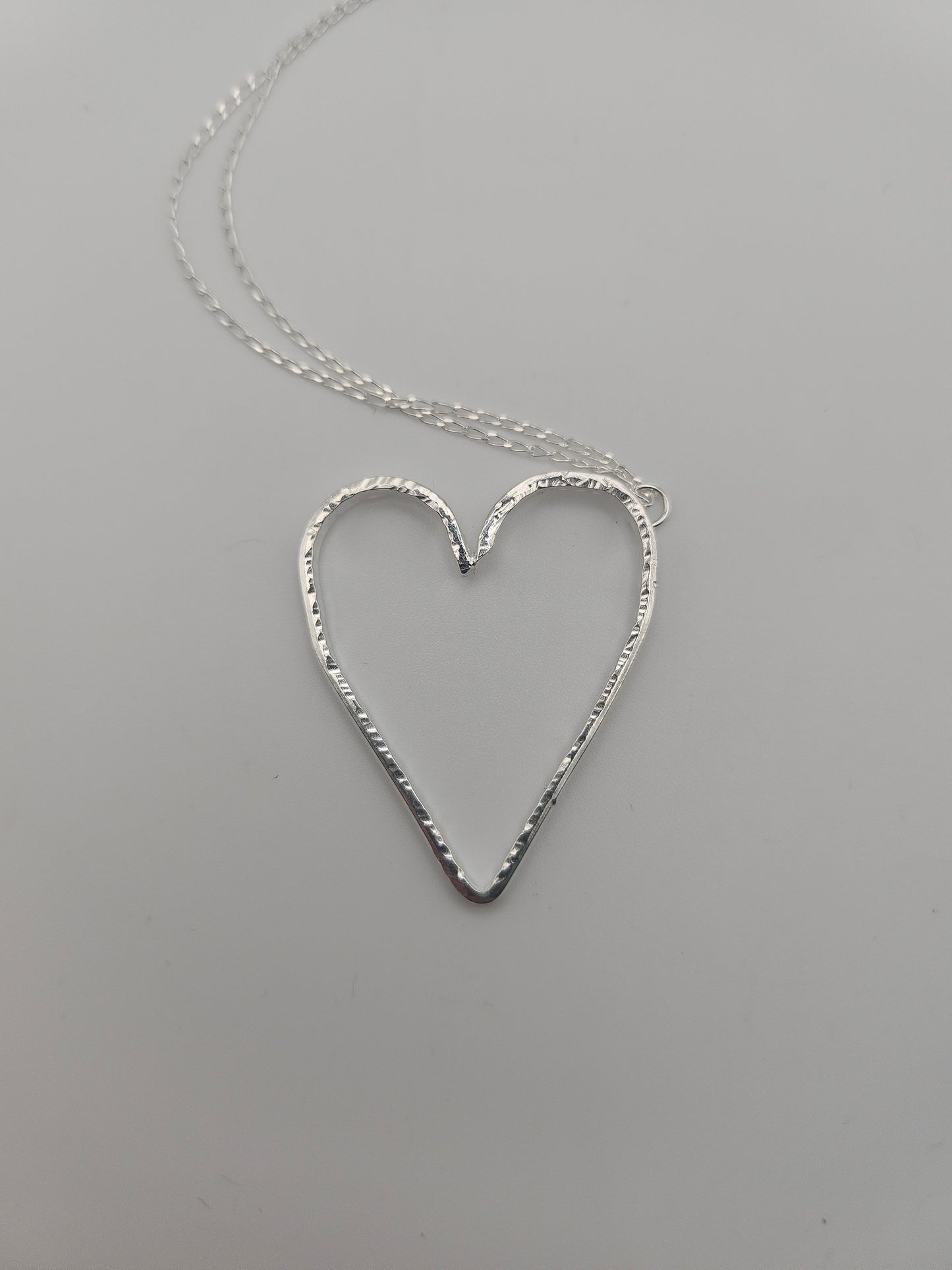 Sterling Silver Love Heart Pendant