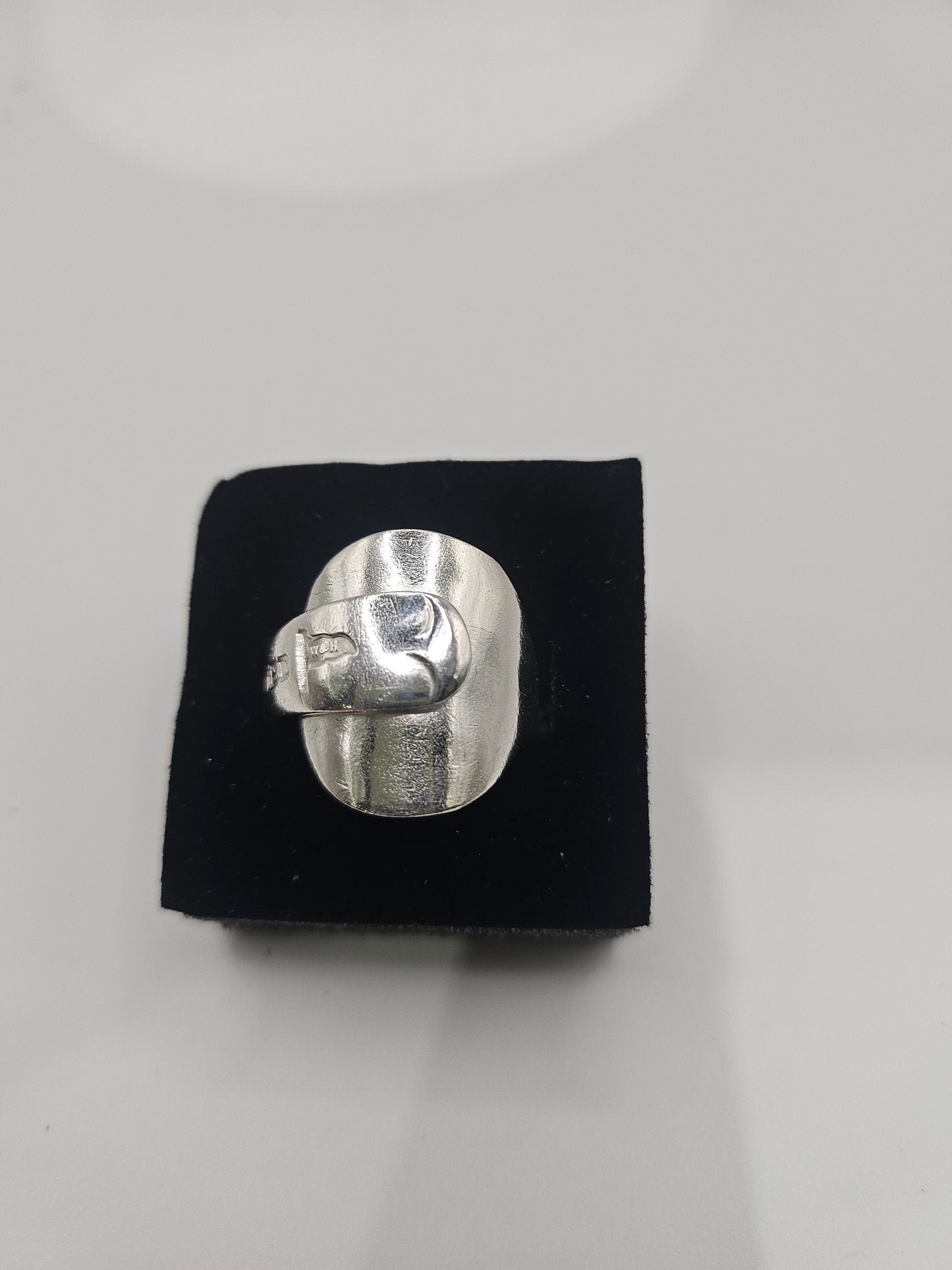 Sterling Silver Antique Spoon Ring
