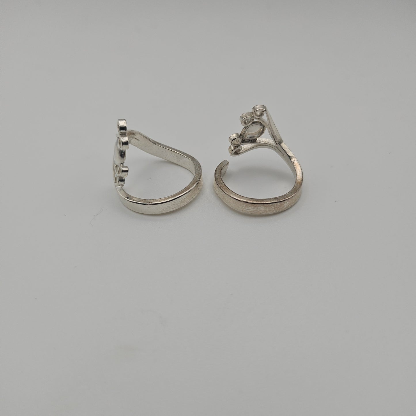 Sterling silver beautiful spiral ring