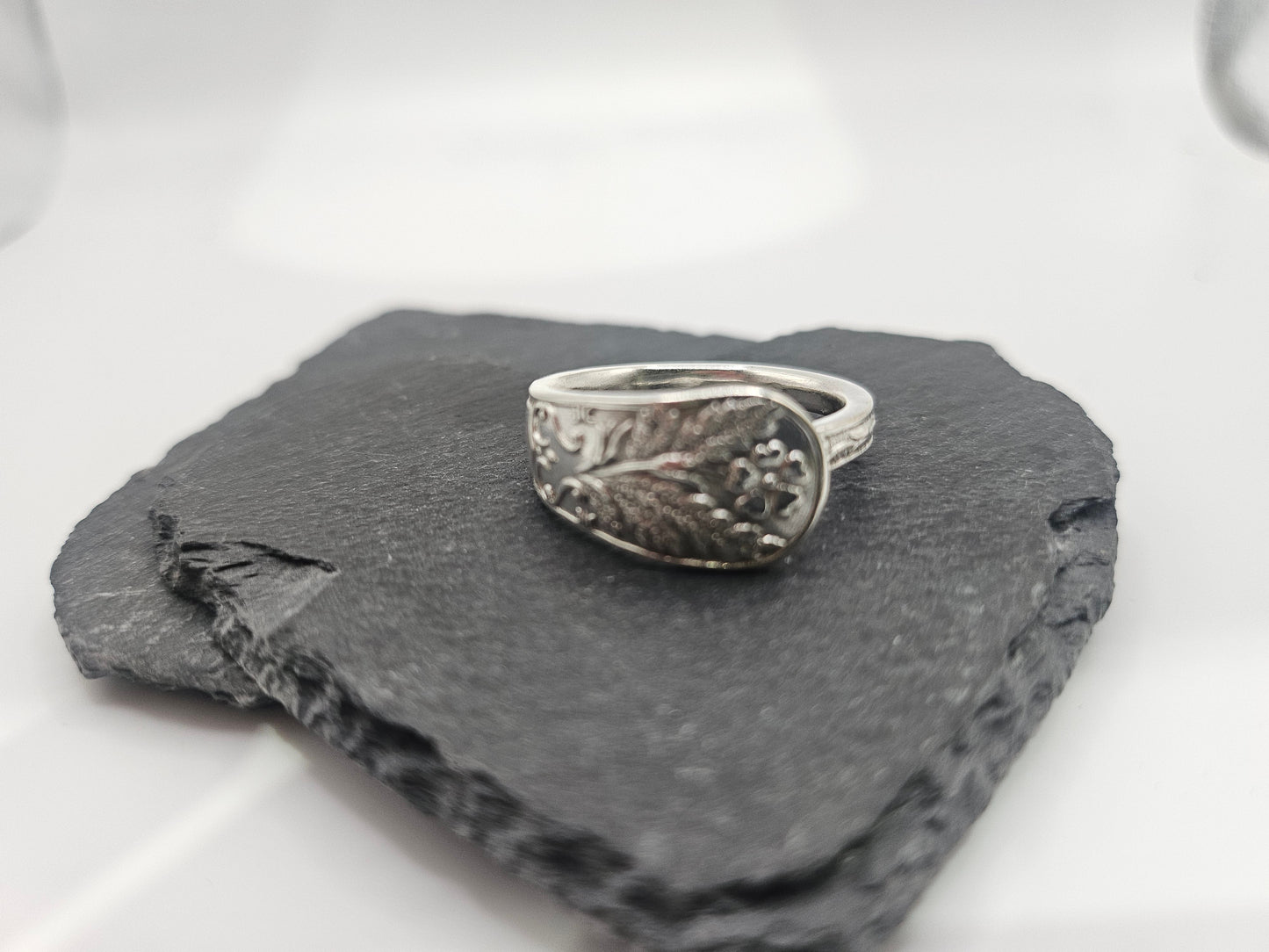 Sterling Silver Spoon Handle Ring