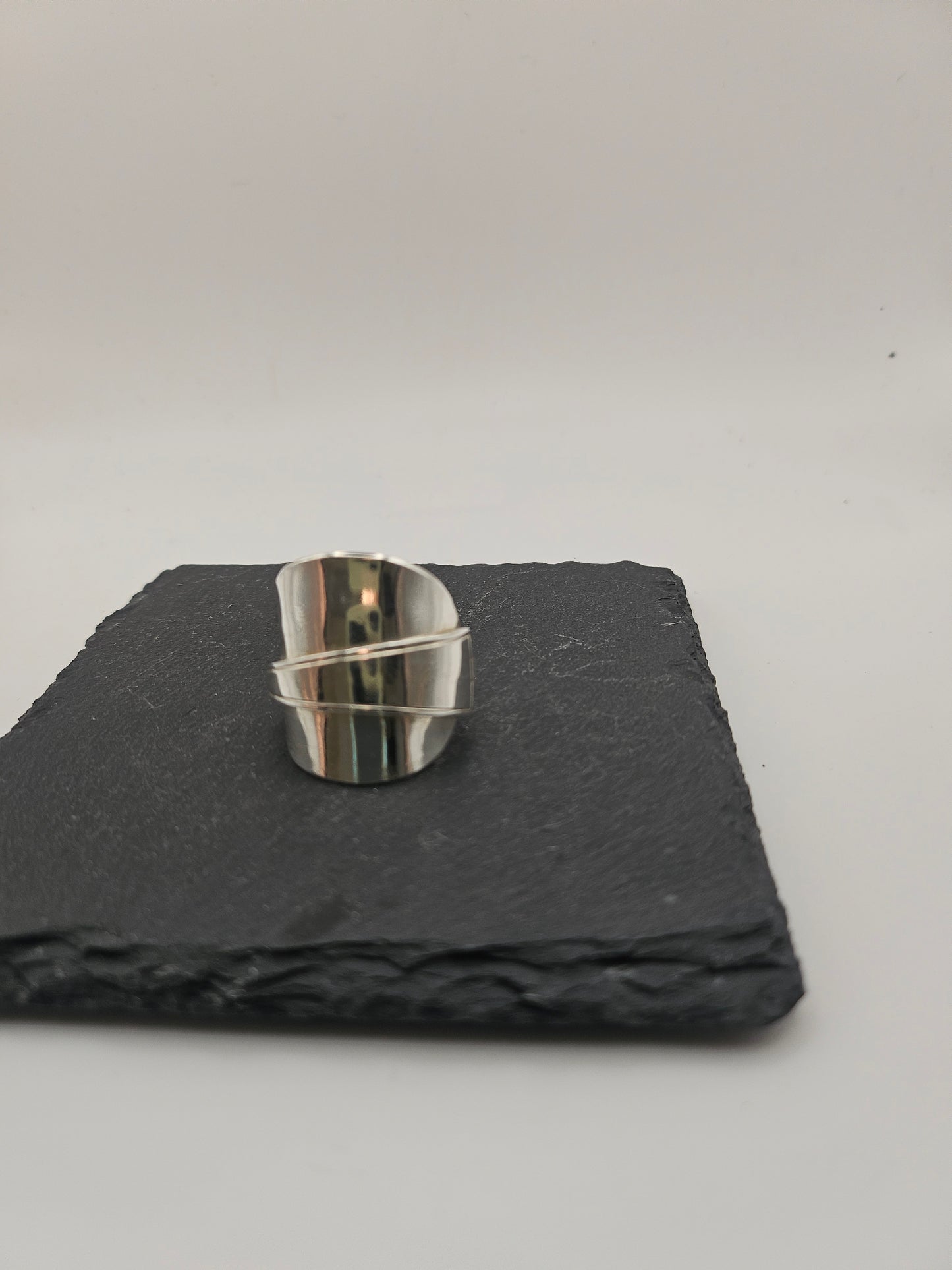 Sterling Silver Saddle Ring