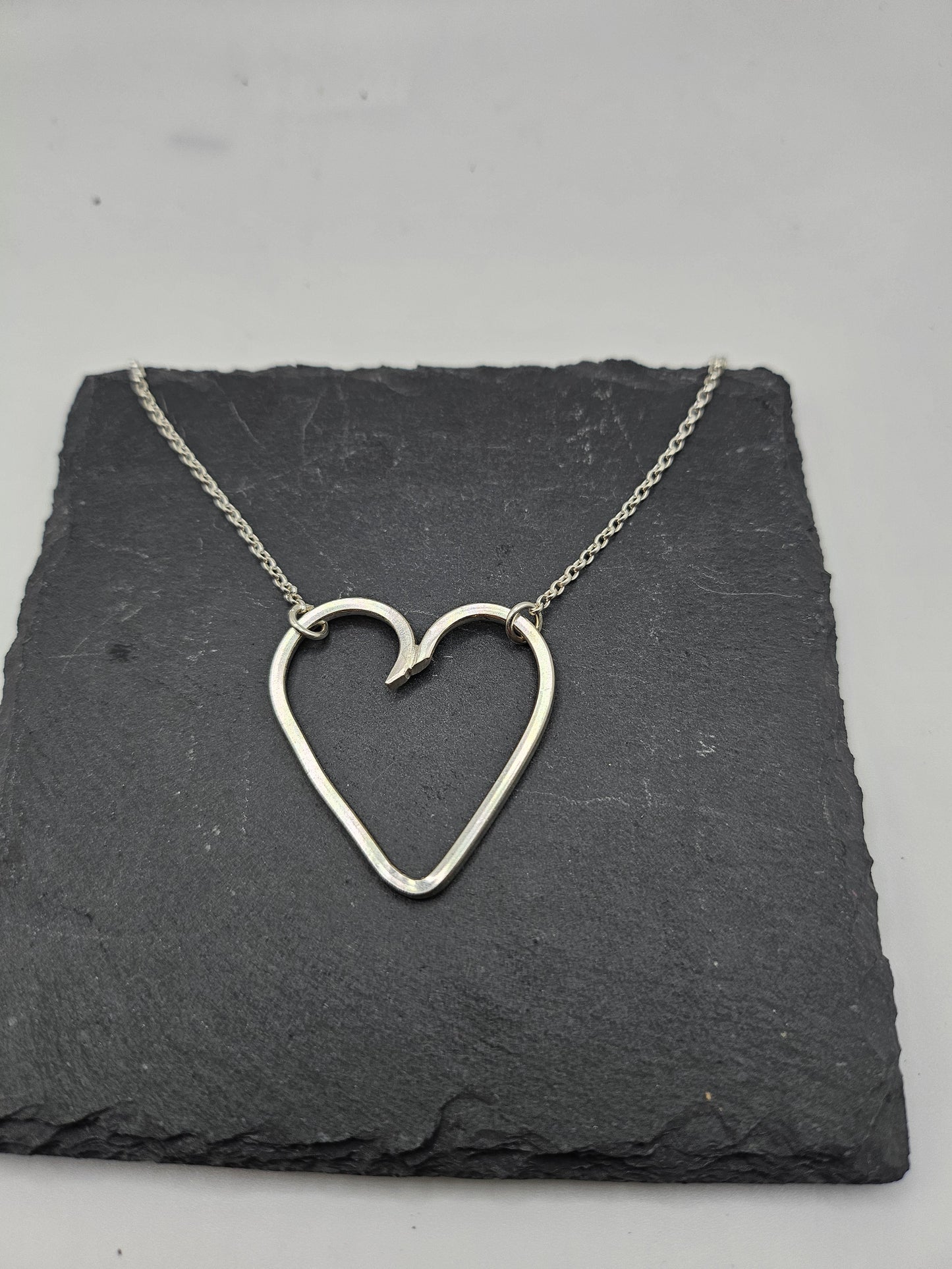 Sterling Silver Love Heart Pendant