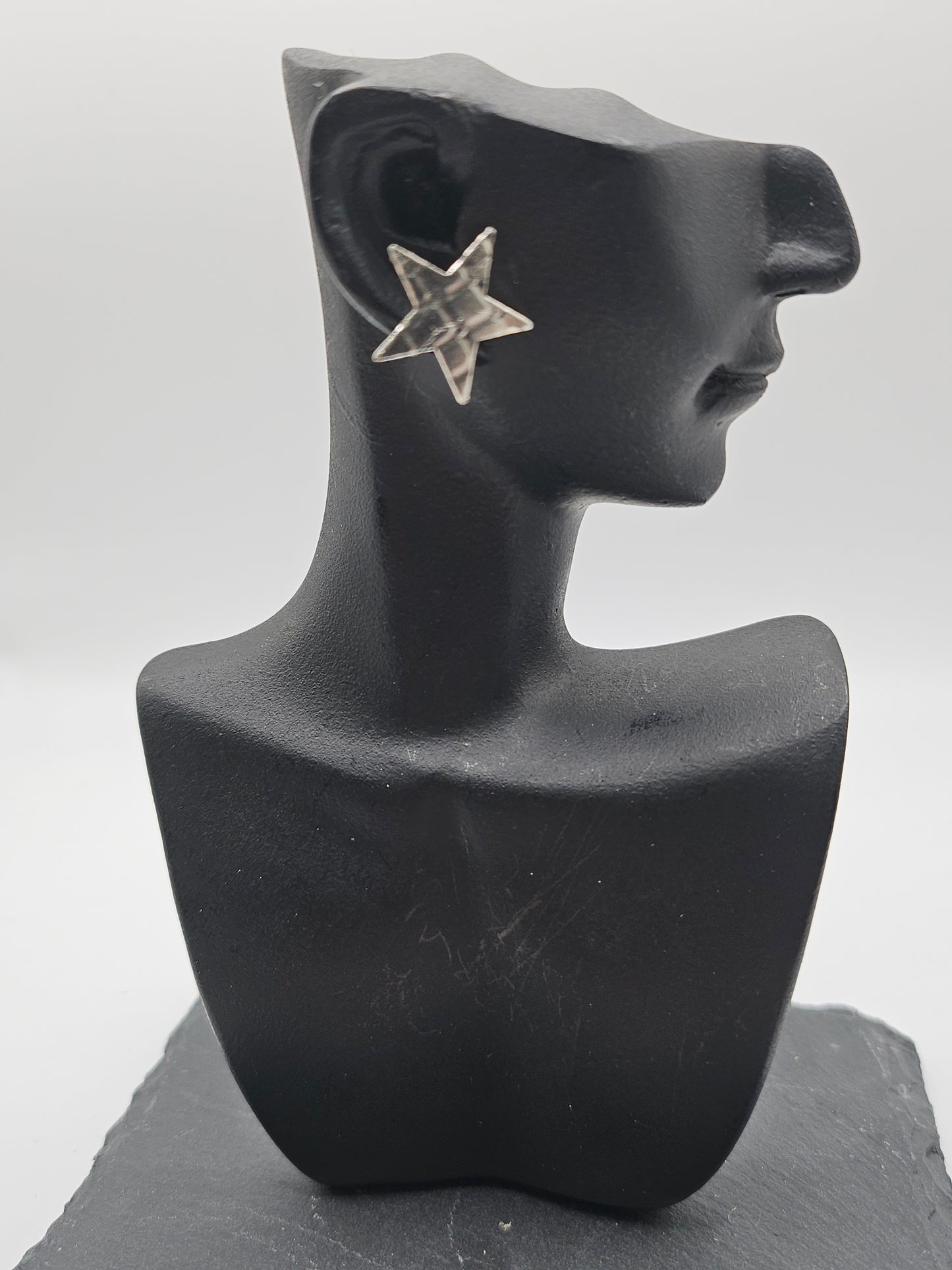Sterling Silver Star Earrings