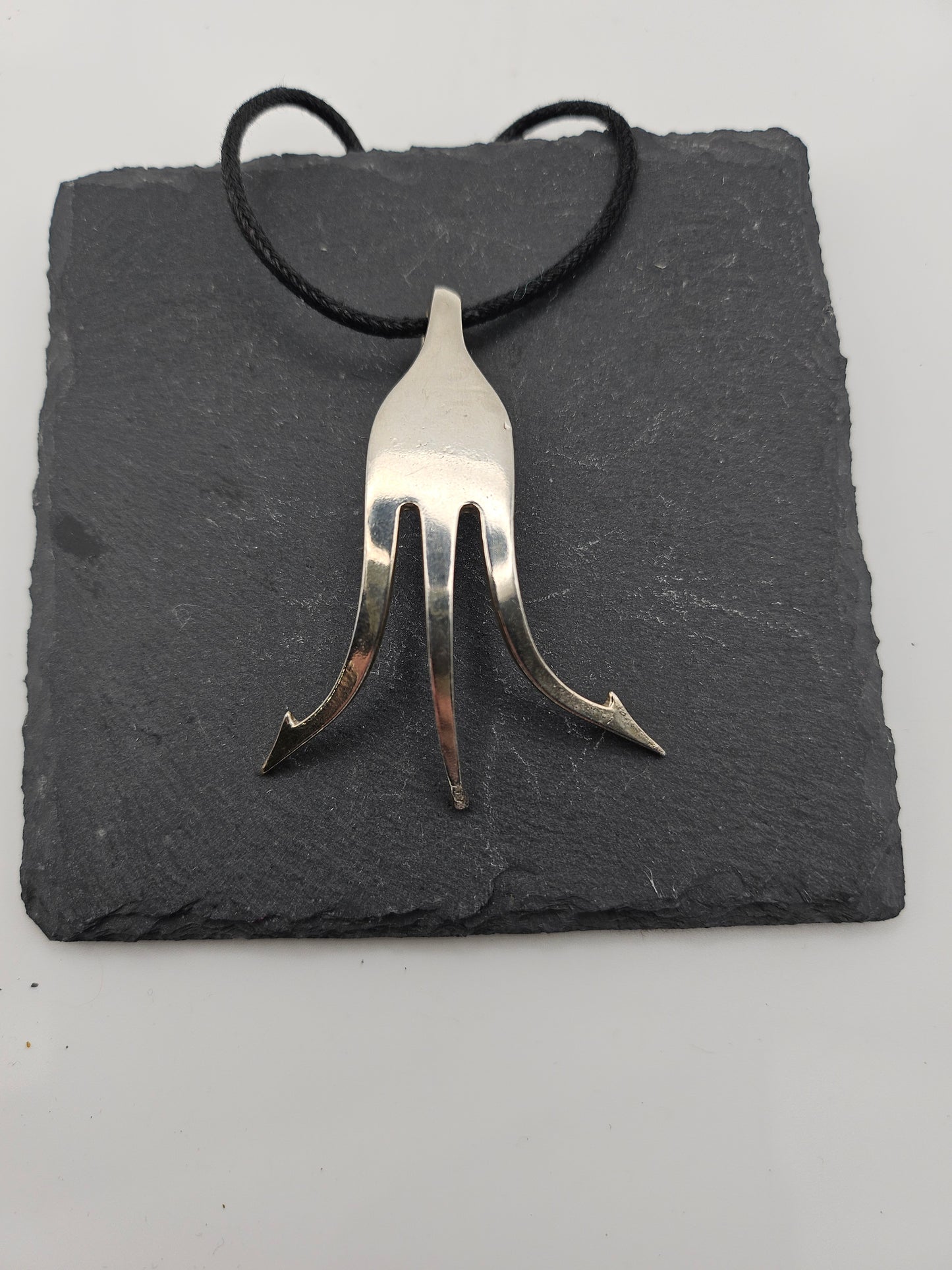 Sterling Silver Forks Pendant