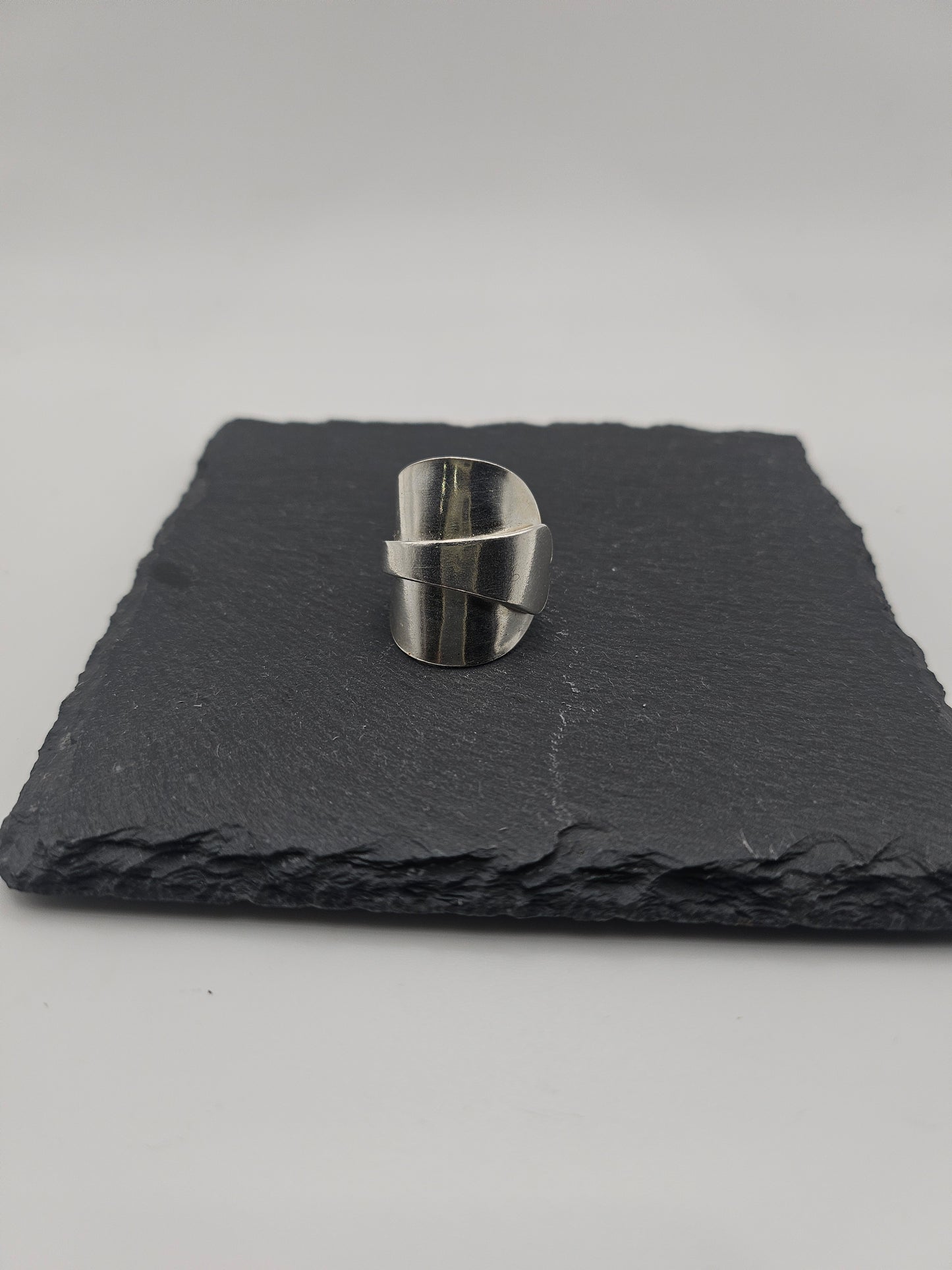 Sterling Silver Saddle Ring