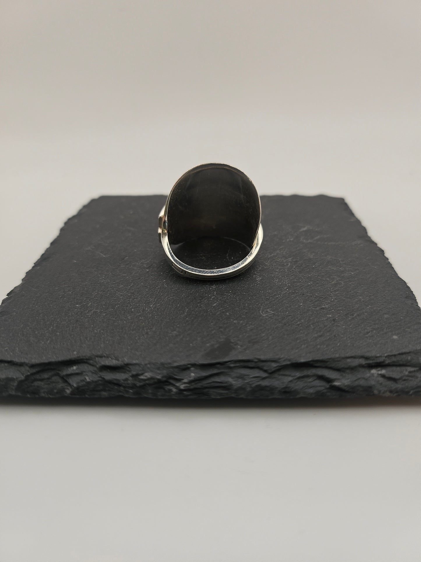 Sterling Silver Saddle Ring