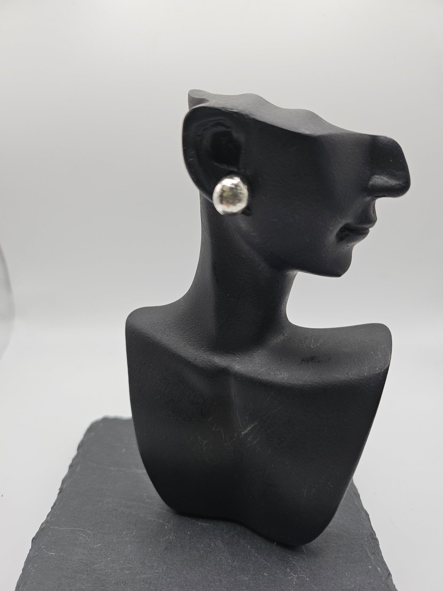 Sterling Silver Ball Stud Earrings