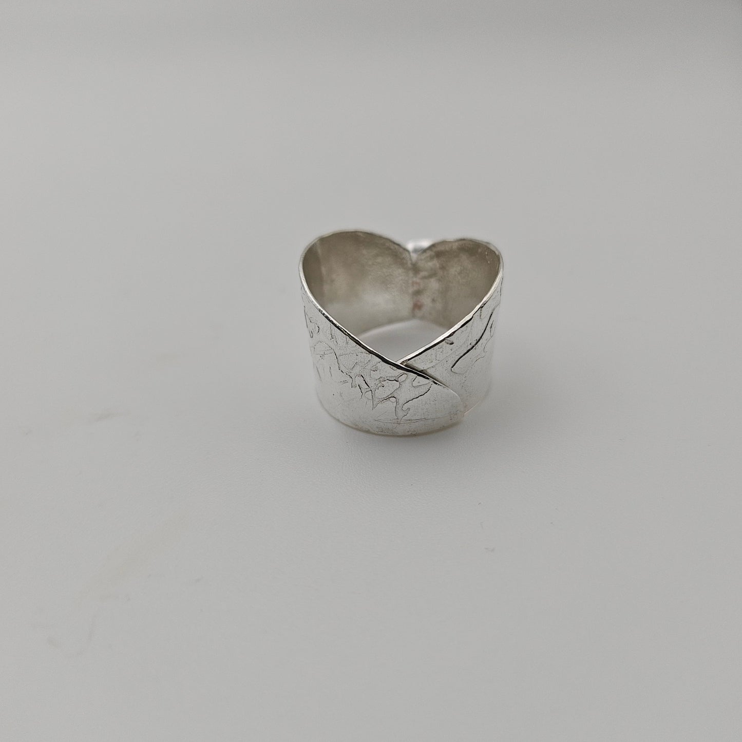 Sterling silver statement ring