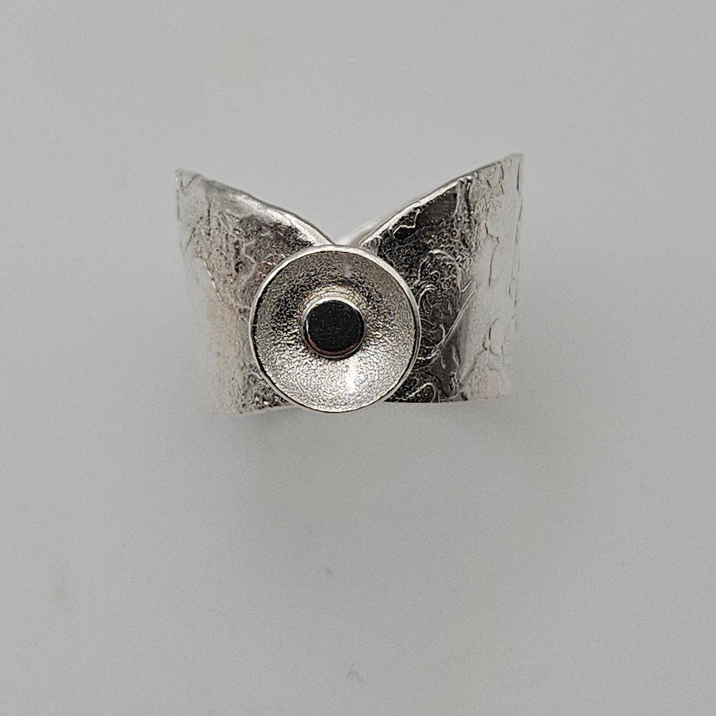 Sterling silver statement ring
