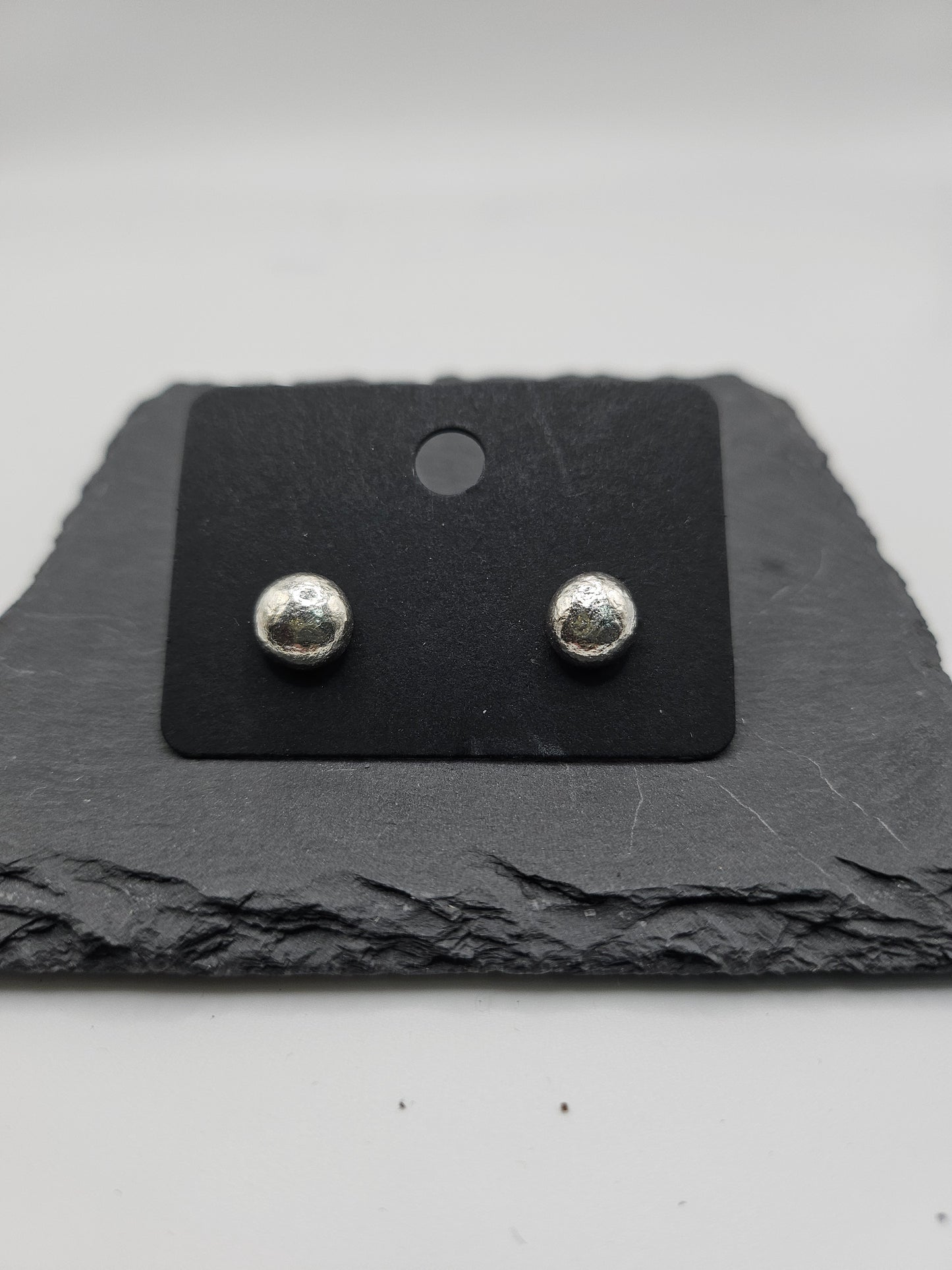 Sterling Silver Ball Stud Earrings