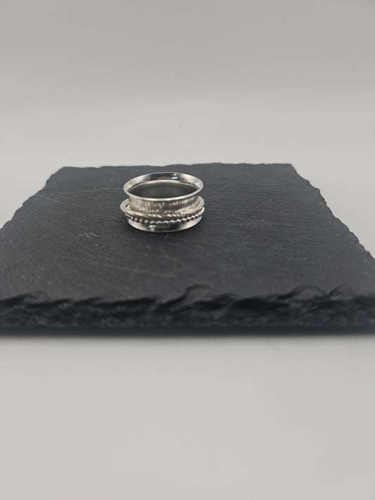 Sterling Silver Spinner Ring