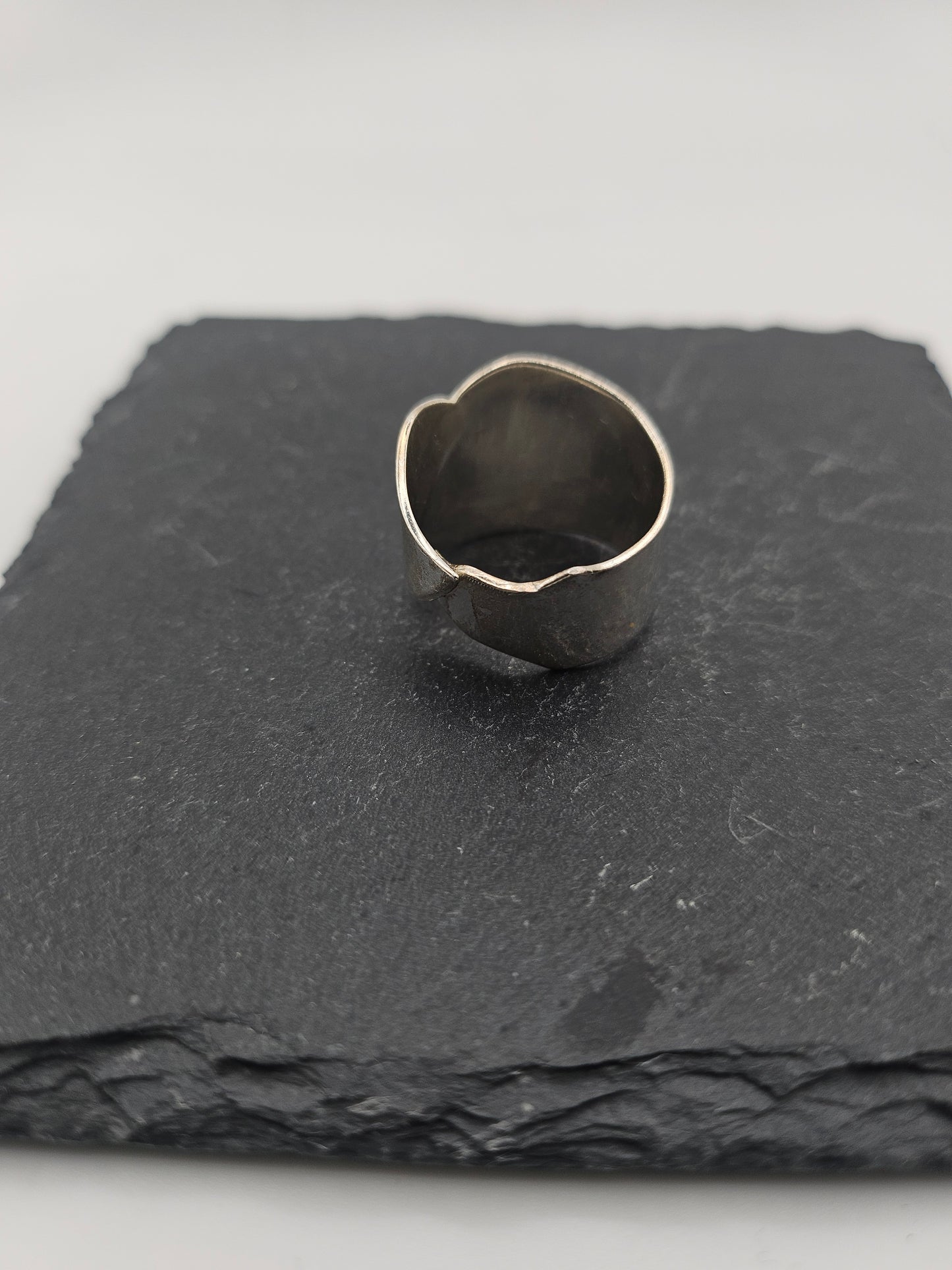 Sterling Silver Fish Knife Ring