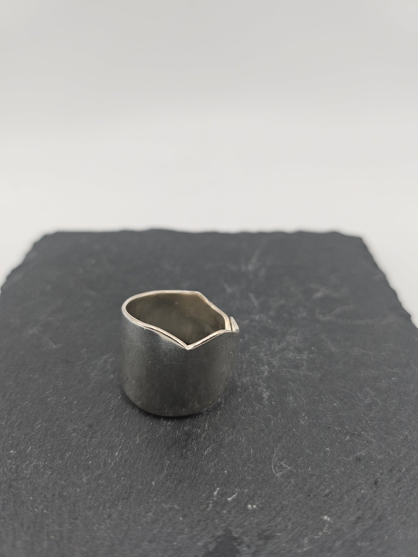 Sterling Silver Fish Knife Ring